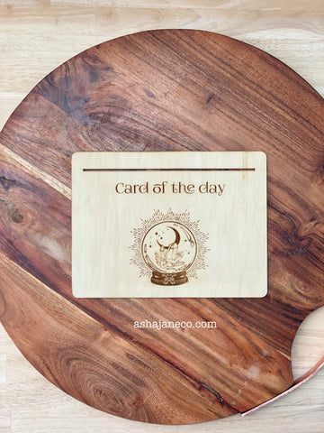 Card of the Day || Oracle or Tarot Card Stand  || 20cm
