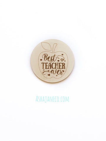 Coaster / Bauble || Teacher || Custom