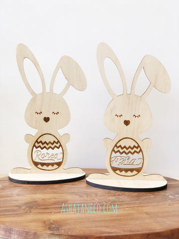Easter || Customised Bunny with stand